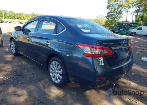 2013 Nissan Sentra Sv from USA, damaged, VIN 3N1AB7AP7DL639037